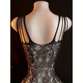 Sexy Lingerie Jumpsuit, Open Crotch Exposed Breast Bra Mesh Suit, Women's Jumpsuit And Sexy Lingerie Set
