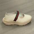 Ladies High Quality Casual Shoes Fashion Portable Sneakers for Women Unique Shape Color Block Genuine Leather Gift