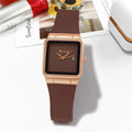 Simple Rectangle Ladies 2023 New Brand Quartz Watch Fashion Calendar Woman Watches Sports Silicone Strap Clock Gift Wristwatch