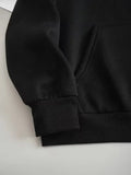 European and American Fashion Casual Sports Hooded Moon and Star Printed Sweatshirts Vintage Style Pullovers Clothes Female Y2k