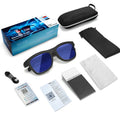Touch Automatic Color Changing Dimming Bluetooth 5.4 Voice Assistant AI Smart Translation Music Glasses Men UV400 Protection