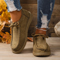 Women's Shoes in 2026 Spring and Autumn New Solid Color Joker Non-slip Comfortable Soft Bottom Leisure Sports Shoes Plus Size