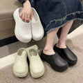 Chunky Platform Clogs Shoes for Women Thick Bottom Non Slip Beach Sandals Woman Summer 2024 Fashion Wedges EVA Sandals Slippers