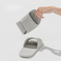 Foldable Travel Slippers for Men & Women - Portable Hotel Bathroom Sandals, Packable Beach Shoes for Shower & Pool, New Design