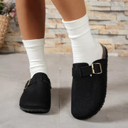 Fashionable Best Selling New Comfortable Plus Size Women's Shoes Spring and Autumn Elegant Baotou Sexy Flat Casual Shoes