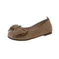 Women Ballet Flats Big Bow Round Toe Casual Shoes Soft Comfortable Ladies Loafers All‑season Slip on Footwear Women’s Shoes