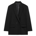 2025 Women's Blazer Spring Office Wear Outerwears Black Green Gray Blazer Long Sleeve Coats Blazers Fitted Suit Jacket