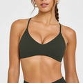 Women Fitness Backless Straps Minimal Bralette Sport Bra High Support  Gym Clothes Fitness Underwear Pilates Workout Yoga Top