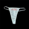 Y2k style fun white printed lingerie women's lingerie sexy fashion slim fit casual lingerie breathable emotional girl clothing