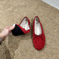 Fashion Butterfly-Knot Shallow Ladies Flat With Shoes Ballet Flats Female New In Autumn Spring Round Toe Women Slip On Shoes
