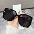 Large Frame Square Frame Rice Nail Sunglasses for Women 2026 Fashion DS-7169 New Style