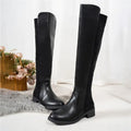 Woman Knee-high Boots New 2025 Autumn British Comfortable Non Slip Woman Long Boots Vintage Large Size Women's Boots Botas Mujer