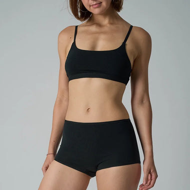 Cotton Scoop Bralette Seamless Breathable Underwears Women Fitness Sports Bras Solid Ladies Soft No Bra Pad Bras Home Intimates