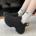 Dad Shoes Women's INS Starry Rhinestone Platform Flatform Sneakers 7cm Casual Shoes