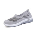 Women's Soft Mesh Light Flat Walking Shoes Bow Detail Breathable All Seasons Daily Shopping Outdoor Casual Mom Sneakers