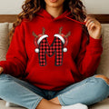 Personalised Santa Family Christmas Hoodie Harajuku Hip Hop Pullover Sweatshirt Santa Alphabet Sportswear Fashion Trends  Trend
