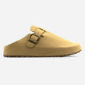 Fashion Women's Suede Mules Slippers New Lady Sandals Outdoor Beach Slides Home Shoes Four Season Soft Sole Non-slip Breathable