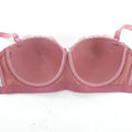 Beauwear Demi Cup Bra with Wire Floral Lace Bras for Women Unlined Lingerie