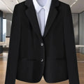 Black Korean Style Suit Coat Women Blazer 2026 NEW Spring Autumn Slim Versatile Fashion Professional Design Suit Jacket