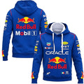 2026 New Red Bull Racing Team 3D Printed Motorcycle Hoodie Autumn/Winter Casual Hoodie Men's Sportswear Sweatshirt