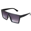 Extra large sunglasses for men and women, flat top square fashionable sunshade hat UV400