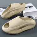 Coconut Slippers Women Wear Sandals Couple Thick Bottom Eva Step on Shit Feeling Home Home Large Size Slippers Shoes