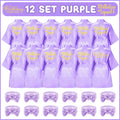 6-14Set Spa Party Robes for Girls Spa Robes Gowns Kids Birthday Party Favors Sleepover Kimono Robe Slumber Pyjama Party Favor