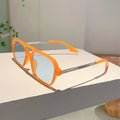 Trendy Women Double Beam Sunglasses Square Summer Sun Shades for Travelling Hiking UV Protection Driving Design Sun Glasses