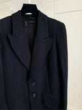 2023 Summer New Women Blazer Lapel Long Sleeve Patchwork Suit Jacket Fashion Tide Female Clothes Y608