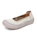 Spring Fashion Women's Loafers Genuine Leather Soft Moccasin Retro Summer Ballet Flats Ladies Shoes