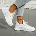 Women Shoes Casual Sneaker Fall New Fashion Leisure Sports Single Shoes Wholesale Cross-Border Factory Trend Fly Weaving