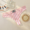 Victoria Secret Shine Script Thong Panty Hot Women Sexy Lingerie Underwear VS