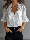 Women Blouses 2027 Spring Summer Short Sleeve Blouse Woman Blouse Shirt Office Elegant Work Shirt Top Blusas Mujer De Moda
