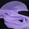 Dresses Pleated Organza Fabric Organza Accordion Pleated Fabric By The Meter for Clothing Dresses Stage Decoration Sewing High-end Fashion Designer Cloth White