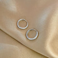 2PCS/Set Fashion Gold Color Hoop Earrings for Women Korean Design Crystal Pearl Dangle Earring Jewelry Pendientes De Mujer