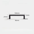 96-320mm Pitch-row Long Cabinet Door Handle Modern Simple Handles for Wardrobe and Drawer Dresser Zinc Alloy Shoe Cabinets Pulls
