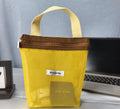 Homefish Foldable Mesh Cosmetic Bag Ins Style Bright Color Portable Women Summer Toiletry Storage Bag Beach Makeup Pouch