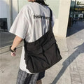 Solid Soft Large Capacity Crossbody Bag Fashion Handbag Tote Bag for Travel