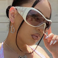 New Retro Oversized Classic Sunglasses Women Square Outdoor Shades Glasses Men Fashion Causal Driving Eyeglasses UV400