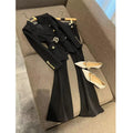 Women's Professional Blazer Suit, Foreign Casual Pants, Temperament, Spring and Autumn Fashion, New, 2 Pcs