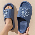 2025 Summer Slippers Bathroom Platform Non-Slip Home Bear Cartoon Cat Flip Flops Beach Slipper Sandals Slides Indoor Outdoor