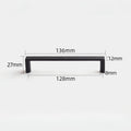 96-320mm Pitch-row Long Cabinet Door Handle Modern Simple Handles for Wardrobe and Drawer Dresser Zinc Alloy Shoe Cabinets Pulls