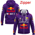 2026 New Red Bull Racing Team 3D Printed Motorcycle Hoodie Autumn/Winter Casual Hoodie Men's Sportswear Sweatshirt