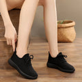 Women's Vulcanize Shoes 2025 Sneakers Solid Black Red Shoes Gym Fitness Trainers Walking Sport Shoes Female Zapatos Mujer