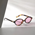 1PC Oval Retro PC Glasses Men and Women Small Face Design Sunglasses versatile for Multiple Indoor Scenes Eyewear