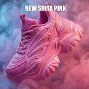 Women's Luxary Chunky Sneakers 2025 Autumn Mesh Breathable Shoes for Men Sports Casual Ladies Fitness Vulcanize Shoes