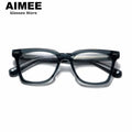 Women Designer Optical Frame Vintage Square Acetate Glasses Frame Brand Designer Men Women Prescription Eyeglasses Optical Blue Light Spectacles JMMHBRX Gafa