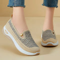 Women's 2026 Summer Casual Flat Women's Shoes with Soft Bottom Lightweight and Breathable Single Shoes