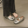 Vintage Spring Slip On Women Ballet Flats Comfort Square Toe Soft Sole Leather Shoes Ladies2026Dress Mary Jane Shoes