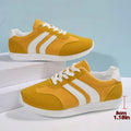 Womens Lightweight Comfortable Lace Up White Walking Sneakers Casual Daily Outdoor Fashion All Match White Shoes